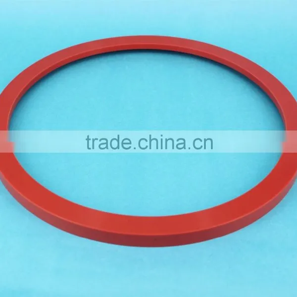 Molded Red Silicone Rubber Ring Silicone Rubber Seal Products photo-2