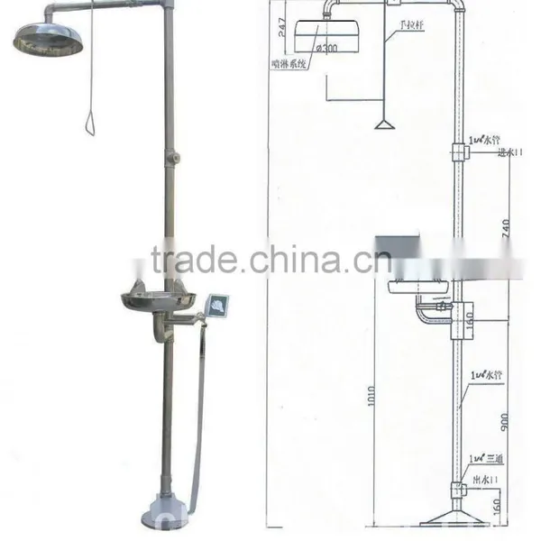 Emergency Eye Wash and Shower Used in Paint Factory photo-3