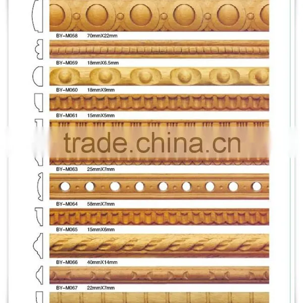 Linyi Wood Moulding Corner Ceiling Moulding/teak Wood Moulding/carved Wood Moulding photo-6