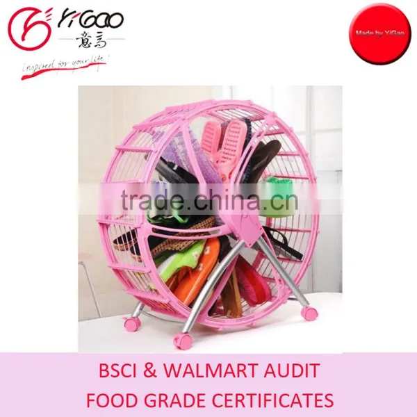 ABS+ALUMINUM Ferris Wheel Designed Shoe Rack,can Keep 20-30 Pair Shoes photo-3