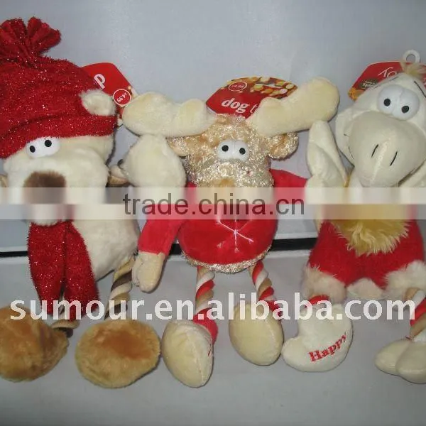 Plush Pet Toys With Rope