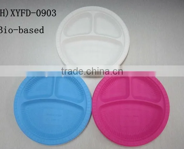 9 Inch Eco-friendly Disposable Dinner Dishes & Plates
