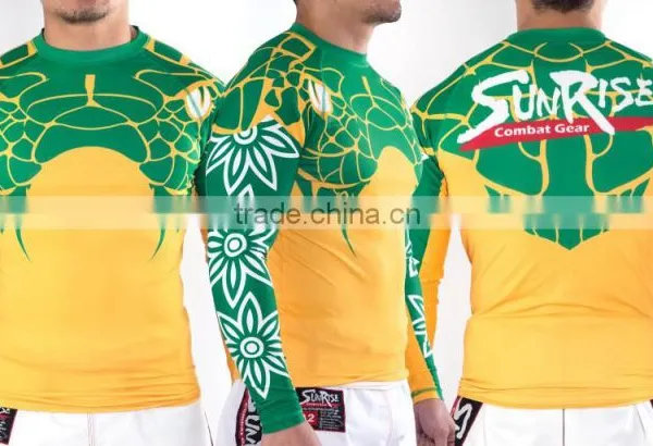 Men's Long Sleeve MMA BJJ Rashguard