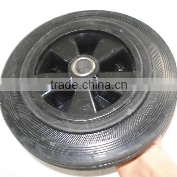 Rubber Wheels 8 Inch for Waste Bin Wheel for Trash Bin photo-5