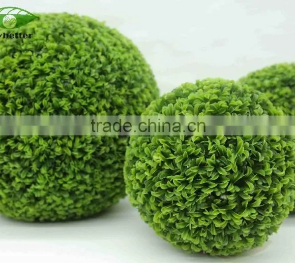 High Quality Artificial Grass Ball, Artificial Topiary Grass Ball photo-2