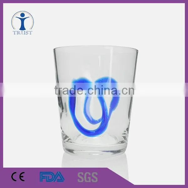 Personalized Hand Made Chape Colored Drinking Water Glass Cup Quality Choice photo-3