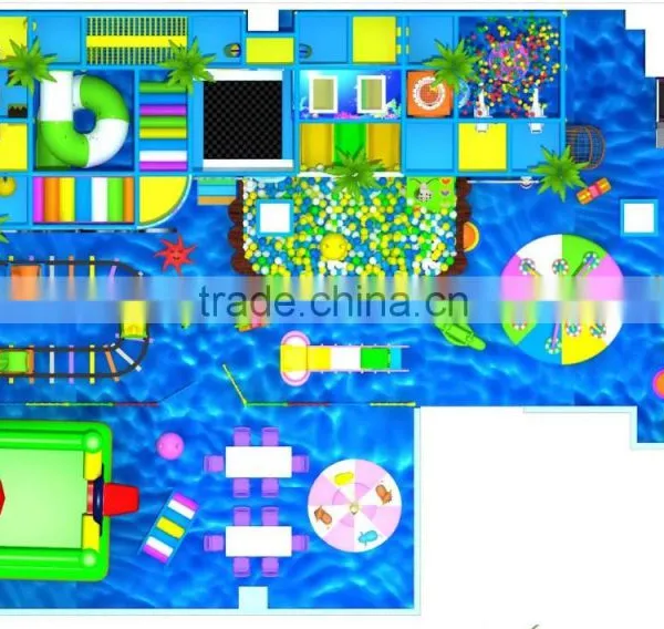 Newest Design Kids Indoor Soft Play Game Equipment for Sale/Children Amusement Play Naughty Castle Indoor photo-3