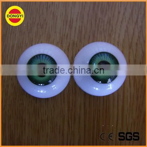 High Quality Colourful Plastic Eyes in Round Ball Half-round and Oval photo-4