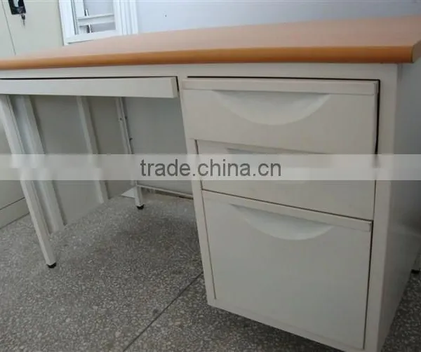 Simple Design Fashion Hot Sale Stainless Steel Home Office Computer Desk photo-3