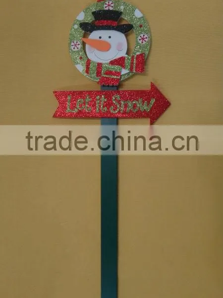 CUSTOM MADE YARD SIGN CHRISTMAS SGS, BSCI Certificates