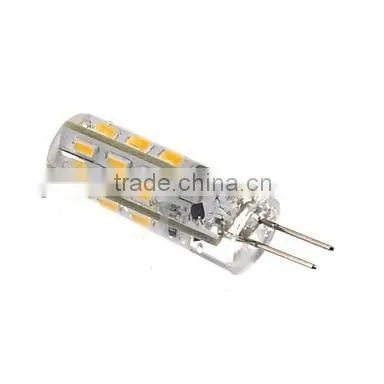 Dimmable G4 1.5W 24x3014SMD 120LM 3000K/6000K Warm White/Cool White Light LED Corn Bulb(DC12V) photo-2