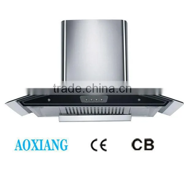 2015 new style kitchen ventilator / range hood/Tempered glass smoke exhaust ventilator H8