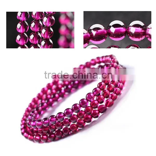 Fashion Jewelry Crystal Jewelry Wholesale Hot Purple Rose 567A Purple Teeth Ukraine GARNET BRACELET MULTI Ring on Hand photo-6