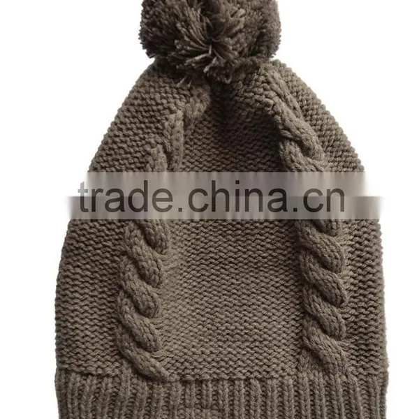 Beanie Winter Hat Type and Knitted,Acrylic Beanie Pattern Selling Hats Beanie photo-2
