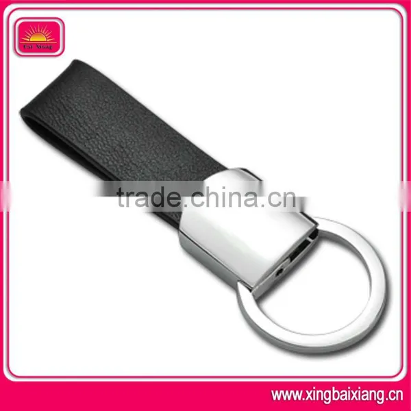 New Design Custom Embossed Leather Car Key Chain photo-4