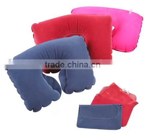 Customized U Shape Air Inflatable Neck Pillow photo-3
