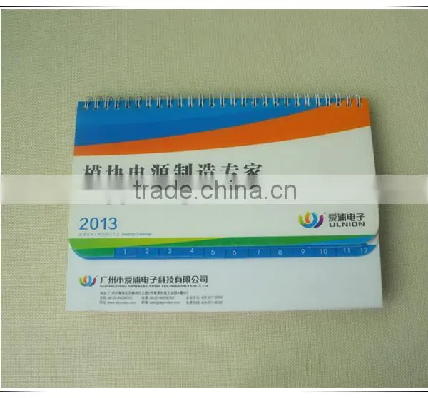 Printing Service Factory Spiral Desk Calendar Customized Cute Desk Calendar Unique Desk Calendar photo-5