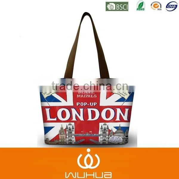 600D Polyester Printing Cheap Shopping Tote Bag photo-6