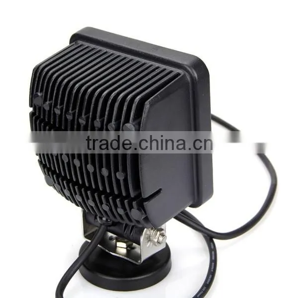 30W Offroad COB Led Work Light Square With Flood Beam in Auto Lighting System for SUV,Jeep,4x4 photo-2