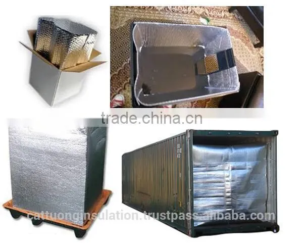 Reflective Bubble Insulation for Thermal Insulated Pallet Covers photo-5