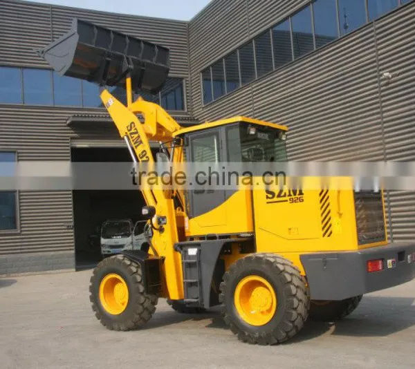 4WD Compact Articulated Electric Mini 916 Wheel Loader Zl16 photo-3