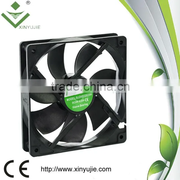 air exhaust fan waterproof fan ip68 12025 DC cooling fan,server cabinet fan