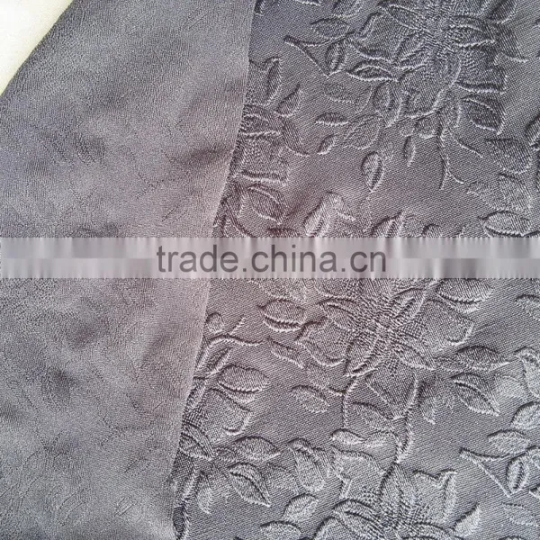 Nylon Spandex Floral Jacquard Knit Fabric photo-3