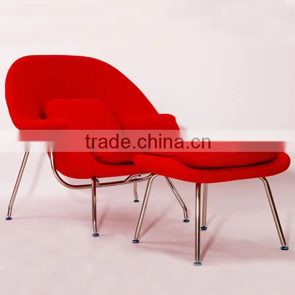 Saarinen Womb Lounge Chair and Ottoman photo-2