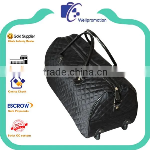 Custom Sport Trolley Bag Carry Duffel Travel Bag With Trolley photo-2