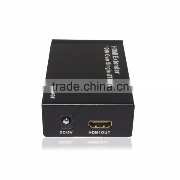 HDMI Extender Over Cat6x1 Cat5ex1 1080p up to 120M 50 Watt fm Transmitter for Hot Video Player photo-5