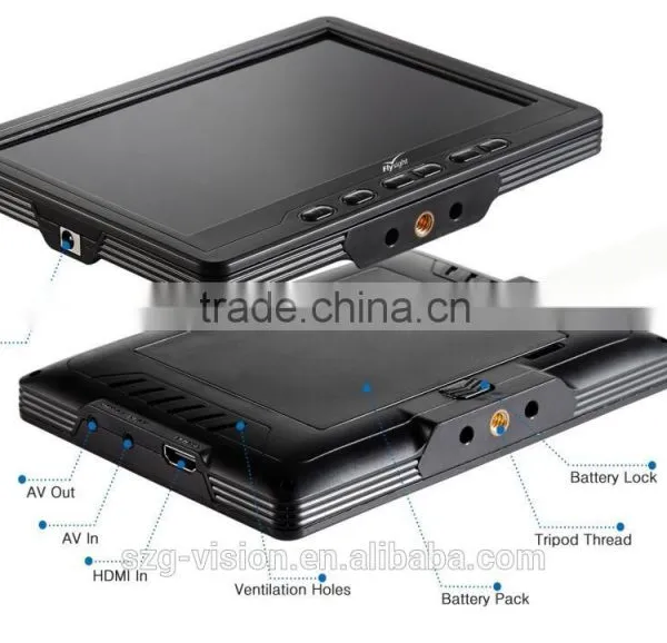 G2970 Flysight Black Pearl RC801 Lite Display Monitor With 7 Inch 1280*800 LCD Screen High Resolution photo-3