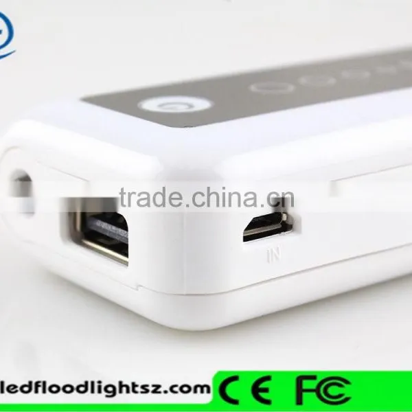 New Products 2015 USB Port Flashlight Led Flashlight 5200mah Power Bank in China Market of Electronic photo-2