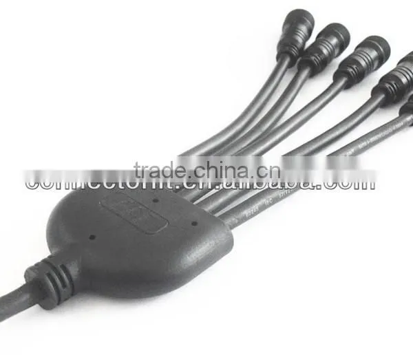 Hot Sale LLT 1 Input to 5 Outputs Wire Spliiter LED Lights Y Connector photo-2