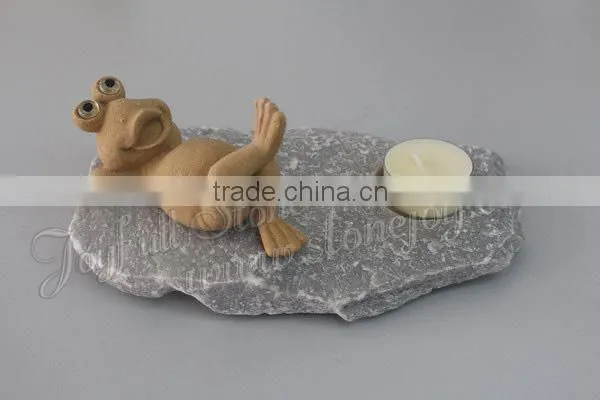 Natural Stone Tealight Set for Sale photo-5