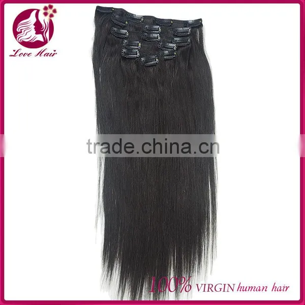 Top Quality Clip in Human Hair Extensions Hot Clip in Human Hair Extension Virgin Clip in Hair Extensions for Women photo-2