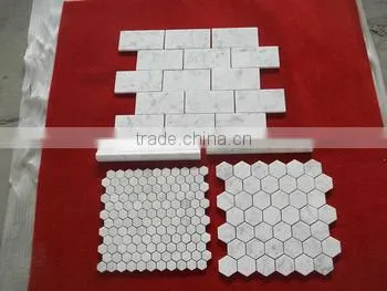 Cheap Price for White Marble Mosaic Tile photo-4