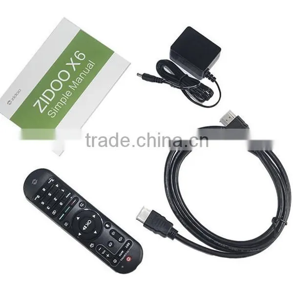 Zidoo X6 PRO Smart Android 5.1 TV Box RK3368 Octa Core Mini PC 4K KODI WiFi XBMC Smart TV Box photo-4