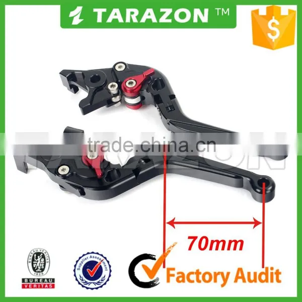After Market CNC Billet Extendable Folding Brake Clutch Lever Aluminum Lever
