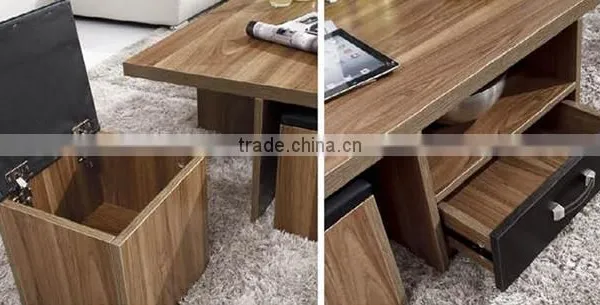 Wooden End Table LS-WD5642 photo-3