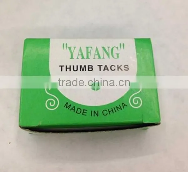 2016 Cheapest Good Quality Metal Clear Thumb Tacks for Office and School photo-4