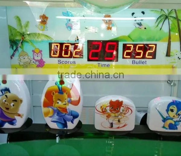 Children Indoor Playground Shooting Amusement Game Machine Sale Simulator Shooting Arcade Game Machine photo-6