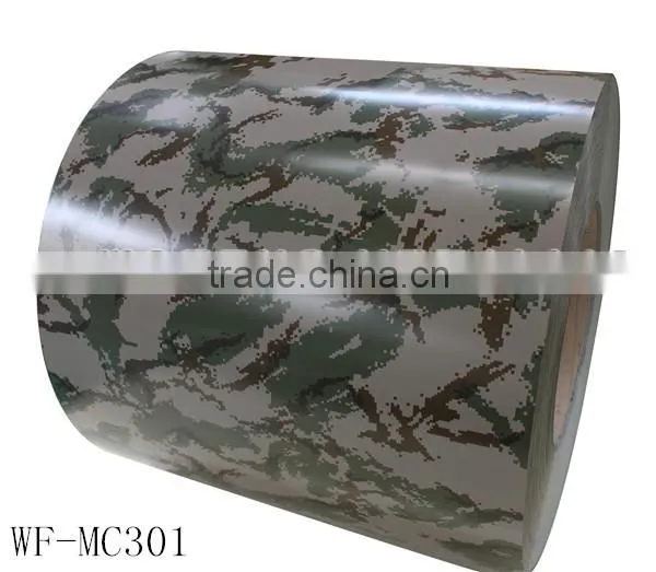 Camouflage Pattern Prepainted Galvanized Metal Steel Roofing Sheet photo-5