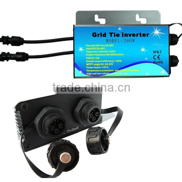 250watt Solar Grid Tie Micro Inverter photo-2