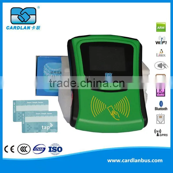 Shenzhen Cardlan Bus Validator Payment Terminal Support GPRS and GPS photo-3