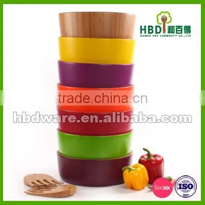 Bamboo Salad Bowl for Wholesales photo-2