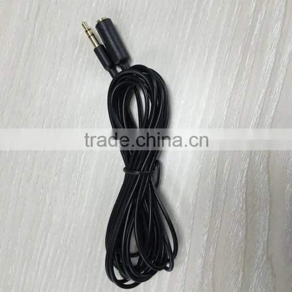 3M Extension Cable Adaptor, TRRS to TRRS Connector Gloden Plating photo-2