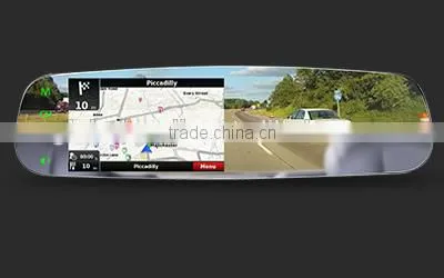 Frameless Interior Rear View Mirror With Rear Camera Display and Ultra High Brightness