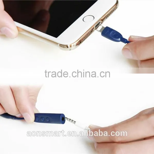 3.5 mm Audio Jack Adapter Light up Headphone Cable for Iphone 7 photo-6