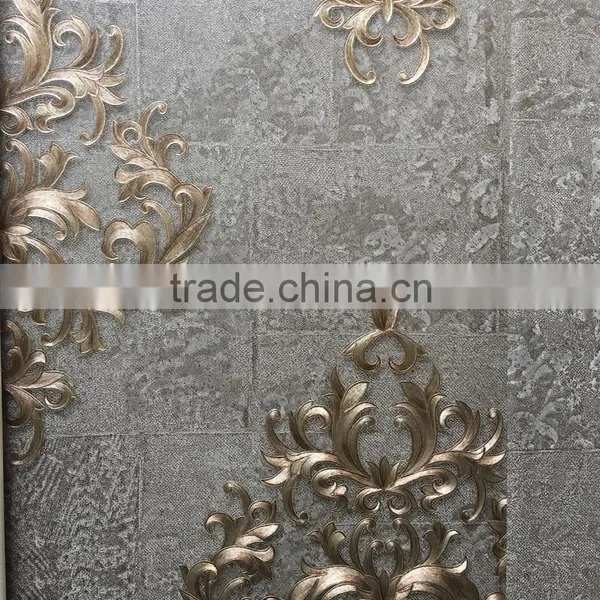 Vinyl Wallpaper of Classical Design for Hotel and Home photo-4