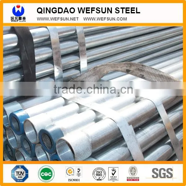 Chinese Factory Producer Galvanized Steel Pipe With Threaded/caps photo-4